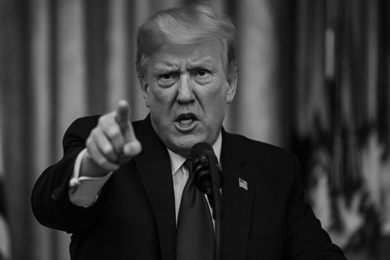 Trump Blames Democrats for Prolonged Government Shutdown, Says It Will End When They "Give In"