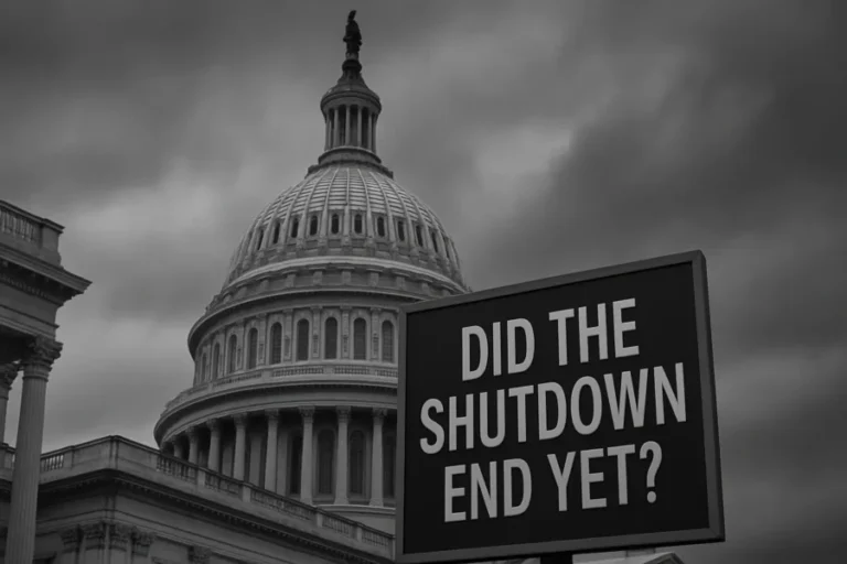 Did the Government Shutdown End Yet? Monday 11/10/2025 6 didtheshutdownend